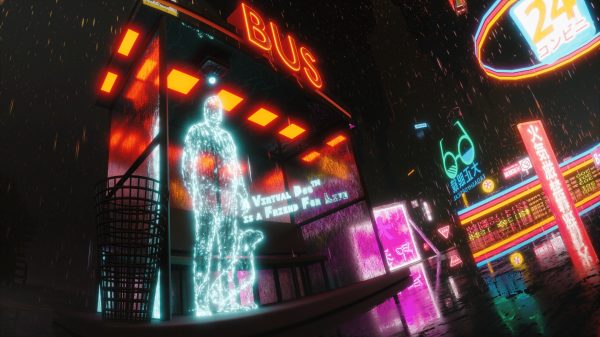 Cyberpunk, futuristic, science fiction Manga 4K