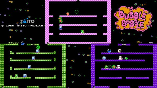 Video games, retro games, Bubble Bobble Video Games 4K