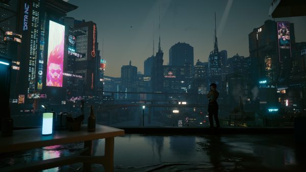 Cyberpunk 2077, night, video games Video Games 4K