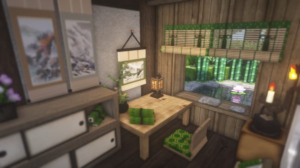 Minecraft, Chinese, indoors Video Games 4K