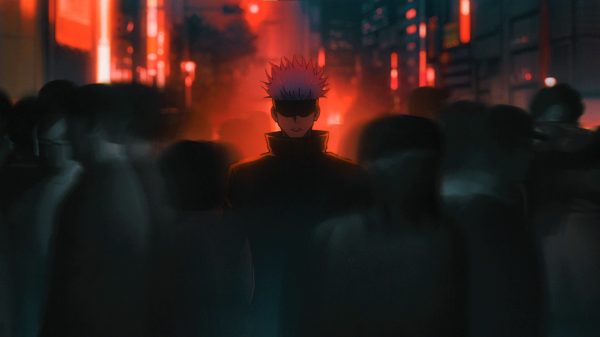 Jujutsu Kaisen, Satoru Gojo, white hair Jujutsu Kaisen 4K