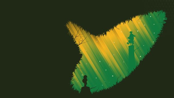 Zelda, The Legend of Zelda, minimalism Simple Background 4K