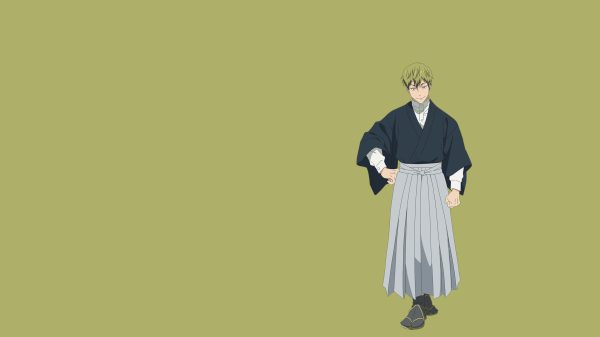 Zenin Naoya, smirk, green background Jujutsu Kaisen 4K